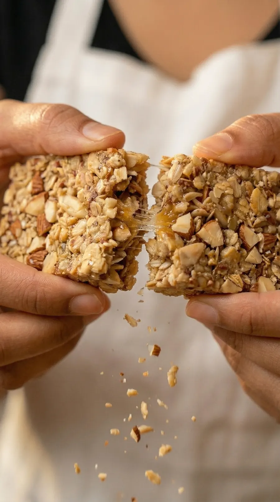 Seedle bar being broken apart